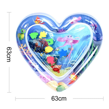 New Design Tummy Time Inflatable Water Play Mat For Baby.