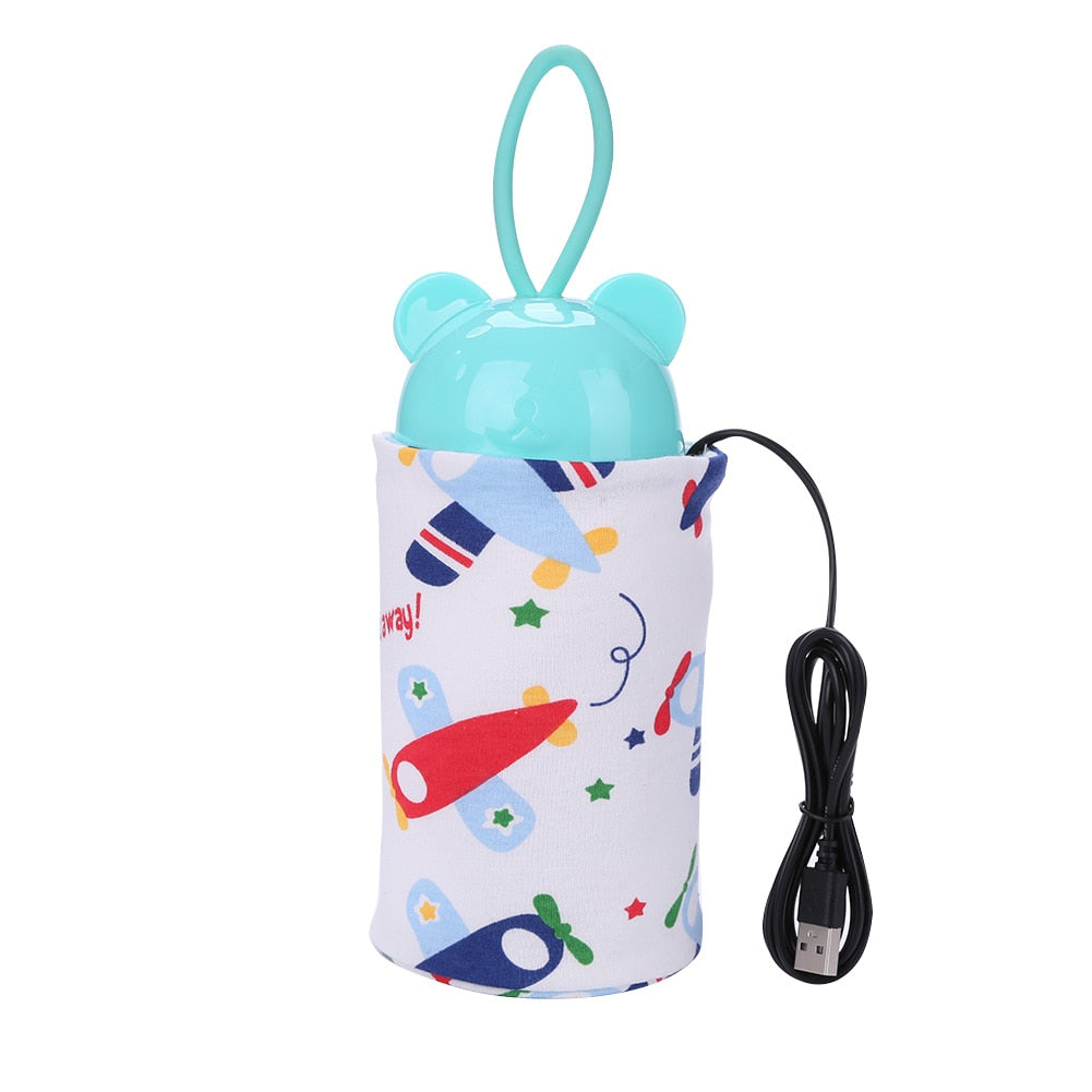 USB Travel Warmer Baby Feeding Bottle Bag.