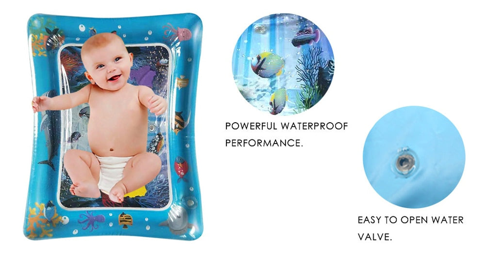 New Design Baby Fun Activity Water Play Soft Inflatable Mat