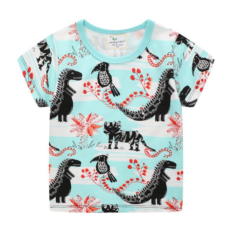 Zeebread Boys Girls T shirts Cotton Animals Print Cartoon Fashion Clothes Baby Tees Tops Hot Selling Clothing.
