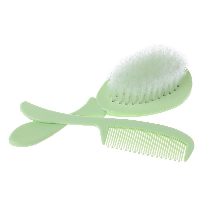 Baby Comb Brush Washing Hair Soft Bristle Safe Head Massage