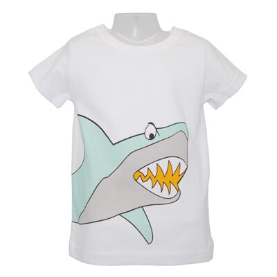 Baby Boys Girls Cute Cartoon Cotton T-Shirts - Rabbit, Shark Print.