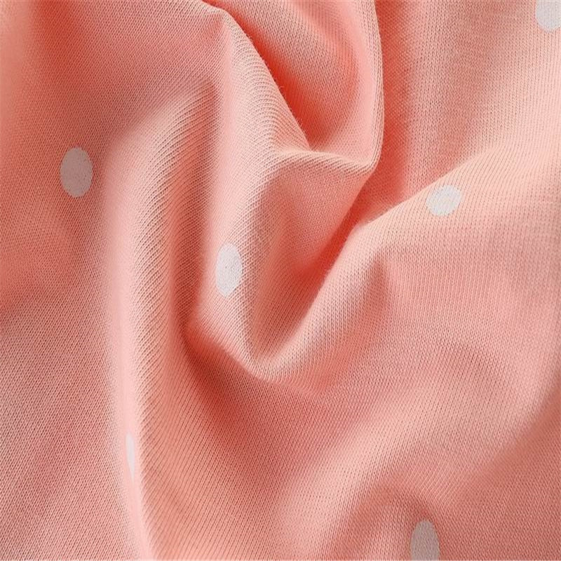 Baby Girls Animals Print Long Sleeve Cotton Dresses - Light Pink, Red.