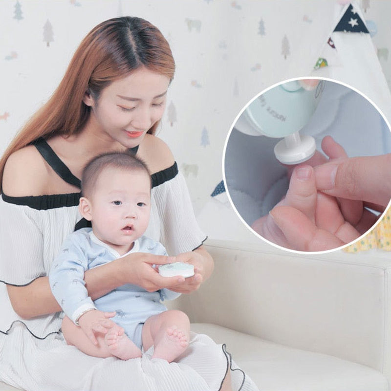 New Children's Electric Baby Care Manicure Set.