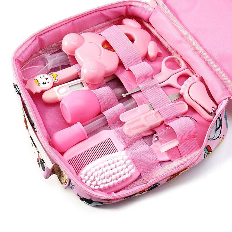 Health Care Portable Grooming Kit Safety Cutter Nail Care Set with Thermometer.