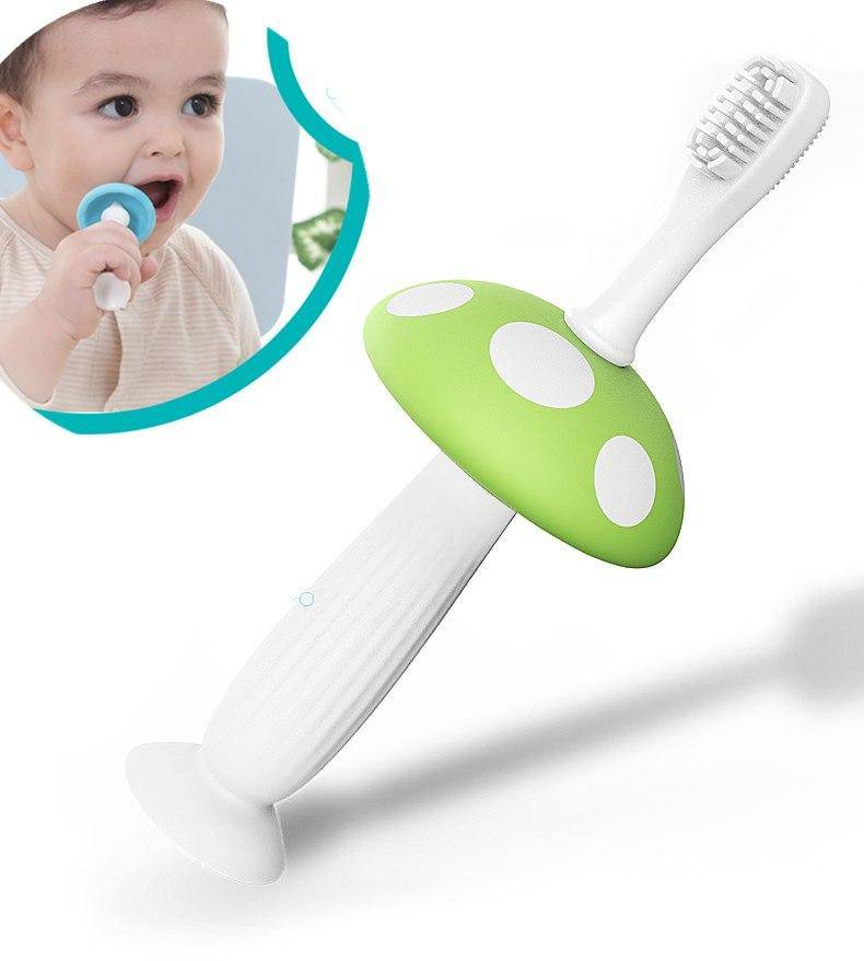 Baby Toothbrush Silicone BPA Free.