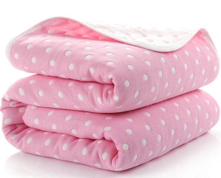 Baby 6 Layers Thick Swaddle Cotton Blanket.